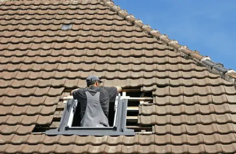 Pose de velux - Saint-Senoch